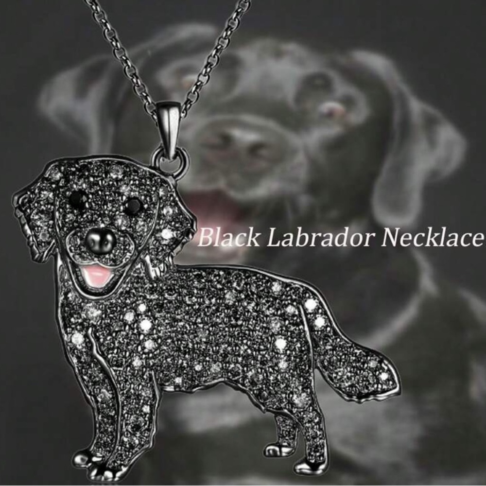 Black Labrador Necklace